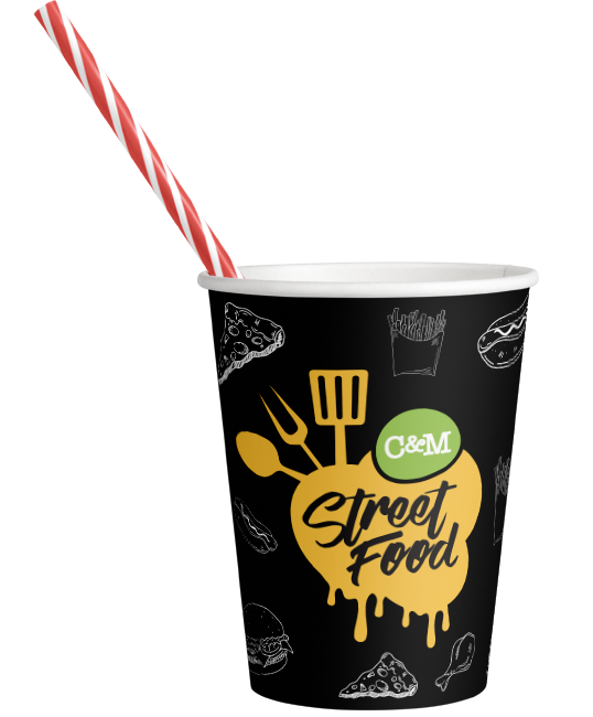 branded paper cup
