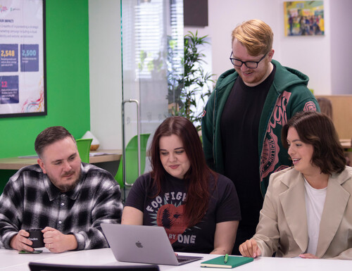 Marketing strategy meeting