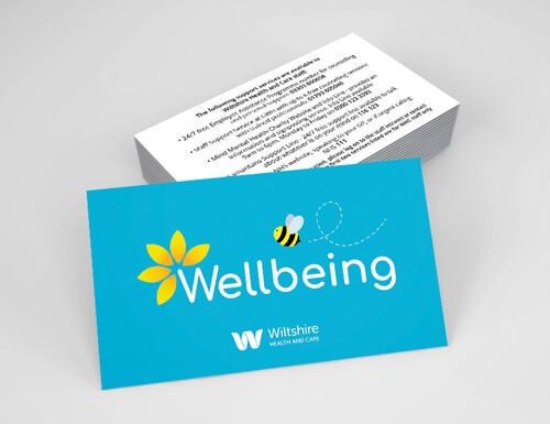 Logo design for Wiltshire Health & Care Wellbeing